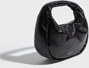 DAY ET - Håndtasker - Black - Day RE-Crackly Baguette - Tasker - Handbags