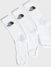 The North Face - Strumpor - Vit - Multi Sport Cush Crew Sock 3P - Strumpor & Strumpbyxor - Socks