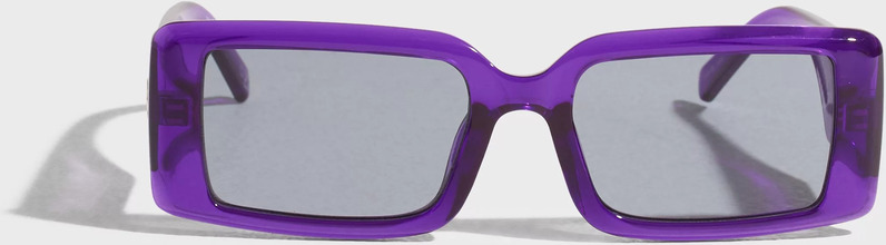 Le Specs - Firkantede solbriller - Electric Violet - Le Hitz - the Impeccable - Solbriller