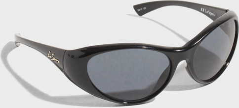 Le Specs - Runde solbriller - Black - Dotcom - Solbriller