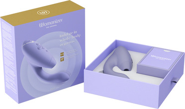Womanizer - Lufttrykksvibrator - Lilac - Womanizer DUO 2 - Sexlegetøj