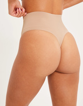 Spanx - Trosor - Toasted Oatmeal - EcoCare Seamless Shaping Thong - Underkläder - Panties