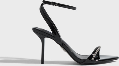 Steve Madden - High heels - Black patent - Fuels Sandal - Klackskor
