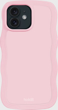 Holdit - Mobilcover - Pink - Wavy Case iPhone 12/12 Pro - Tech accessories - mobile Cover