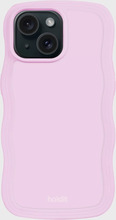 Holdit - Mobilcover - Lilac - Wavy Case iPhone 15/14/13 - Tech accessories - mobile Cover