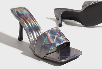 Public Desire - High heels - Silver - Saturn - Klackskor