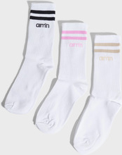Aim'n - Sokker - Cotton Candy - Aim High Socks 3-pack - Sokker & Strømpebukser