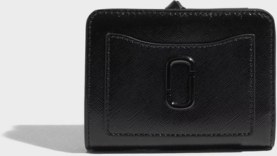 Marc Jacobs - Punge & Kortholdere - Black - The Mini Compact Wallet - Tasker
