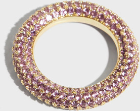LUV AJ - Ringar - Pink Gold - Pave Amalfi Ring - Smycken - Rings