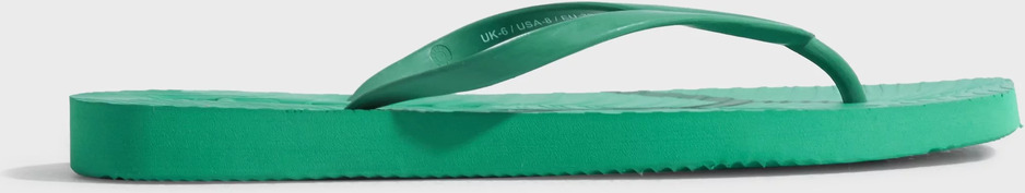 Sleepers - Flip-Flops - Emerald Green - Tapered Flip Flops - Flats & Lave sko - Flip-Flops