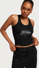Juicy Couture - Tanktoppe - Black - Sunburst Rib Tank - Toppe & t-shirts