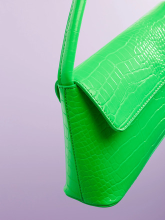 Nelly - Handväskor - Neon Green - Perfect Handbag - Väskor - Handbags