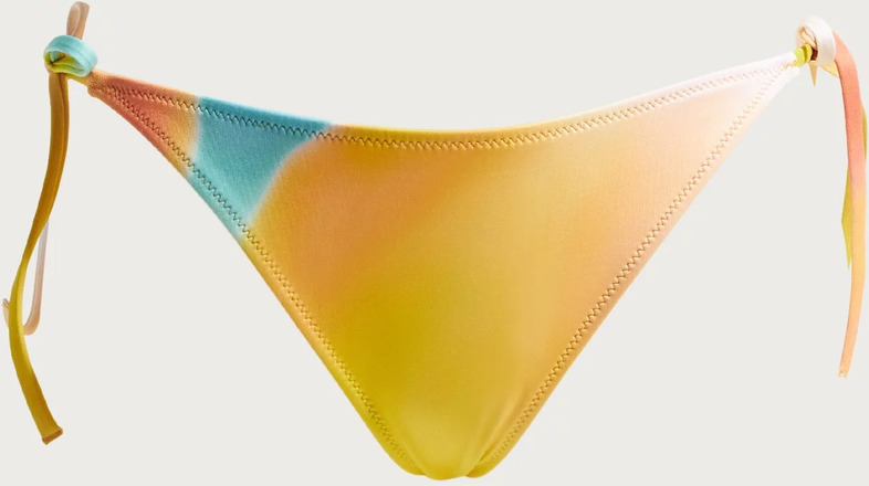 Calvin Klein Underwear - Bikinitruser - Ck Monogram Motion Aop - String Side Tie-Print - Bikinier