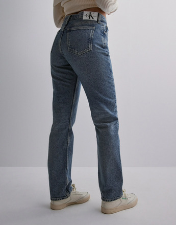 Calvin Klein Jeans - Low waist jeans - Denim Medium - Low Rise Straight - Jeans