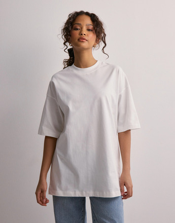 JJXX - T-shirts - Blanc de Blanc - Jxvaleria Ovs Ss Tee Jrs Sn - Toppar & T-shirts - T-shirts