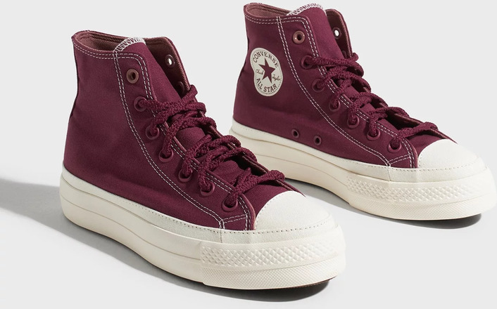 Converse - Höga sneakers - Cherry - Chuck Taylor All Star Lift Platform Workwear Textiles - Sneakers