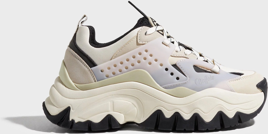 Buffalo - Chunky sneakers - Cream/Black - Trail One Sneaker - Sneakers