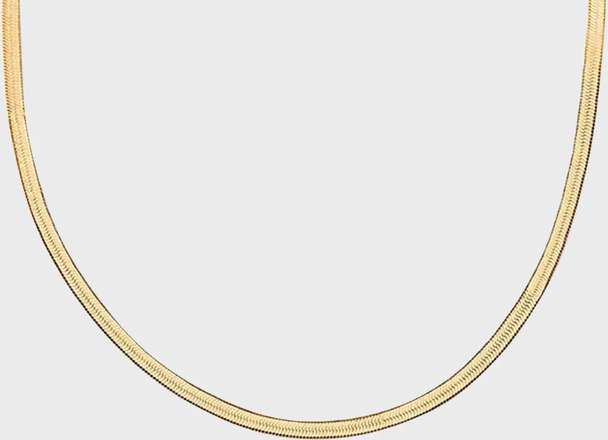 Muli Collection - Halsband - Guld - Snake Chain Necklace - Smycken - Necklace