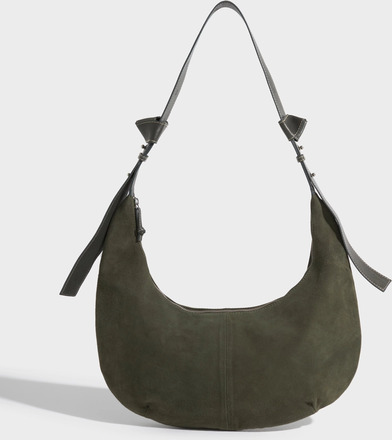 BECKSÖNDERGAARD - Handväskor - Army - Suede Lona Bag - Väskor - Handbags