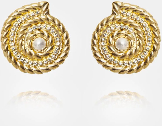 Caroline Svedbom - Örhängen - Gold - Ocean Pearl Earrings - Smycken - Earrings