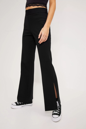 Spanx - Byxor med slits - Classic Black - The Perfect Double Slit Pant - Byxor