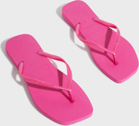 Havaianas - Flip-Flops - Pink Flux - Hav Square - Flats & Lågskor - Flip flops