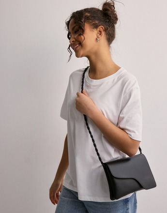 ATP ATELIER - Håndtasker - Black - Duronia Nappa Mini Crossbody Bag - Tasker - Handbags