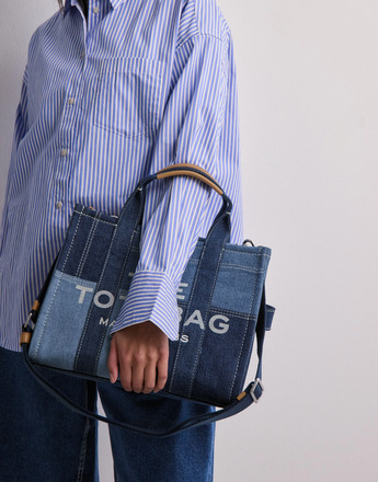 Marc Jacobs - Handväskor - Blue Denim - The Medium Tote - Väskor - Handbags