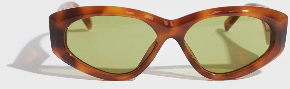 Le Specs - Cat eye solglasögon - Vintage Tort - Under Wraps - Solglasögon