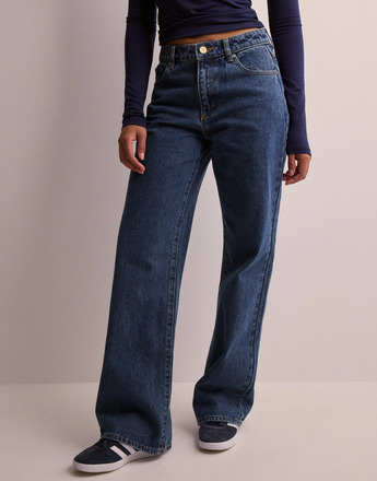 Abrand Jeans - Baggy jeans - Mid Blue - 95 Baggy Bella - Jeans