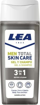 LEA Men 7 in 1 Detox & Clean Shower Gel and Shampoo 300 ml