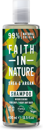 Faith In Nature Shampoo Shea & Argan 400 ml