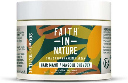 Faith In Nature Shea & Argan Nourishing Hair Mask 300 ml