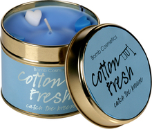 Bomb Cosmetics Tin Candle Cotton Fresh