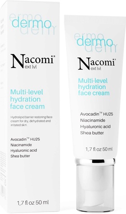 Nacomi Next Level Dermo Multi-Level Hydration Face Cream 50 ml