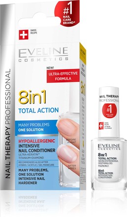 Eveline Cosmetics Without Formaldehyde Nail Therapy Professional