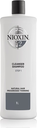 Nioxin System 2 Cleanser Shampoo 1000 ml