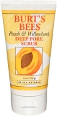 Burt´s Bees Deep Pore Scrub Peach & Willow Bark 110 ml