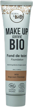 Born to Bio Organic Foundation N°3 Pink Beige