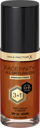 Max Factor Facefinity All Day Flawless 3 In 1 Foundation 105 Gana