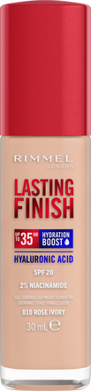 Rimmel Lasting Finish Full Coverage Foundation 010 Rose Ivory
