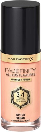 Max Factor Facefinity All Day Flawless Foundation 50 Natural