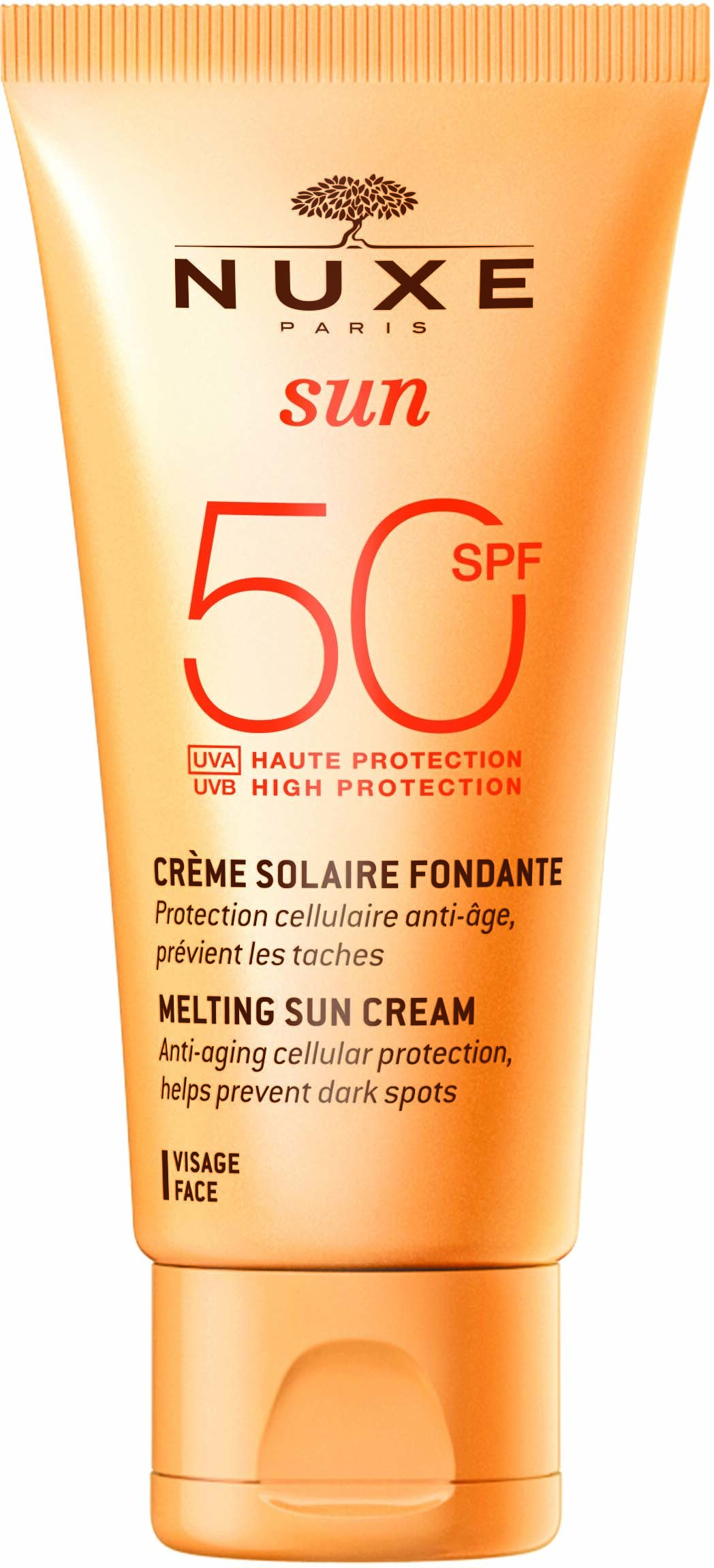 Nuxe Sun Melting Sun Cream SPF50 Face 50 ml