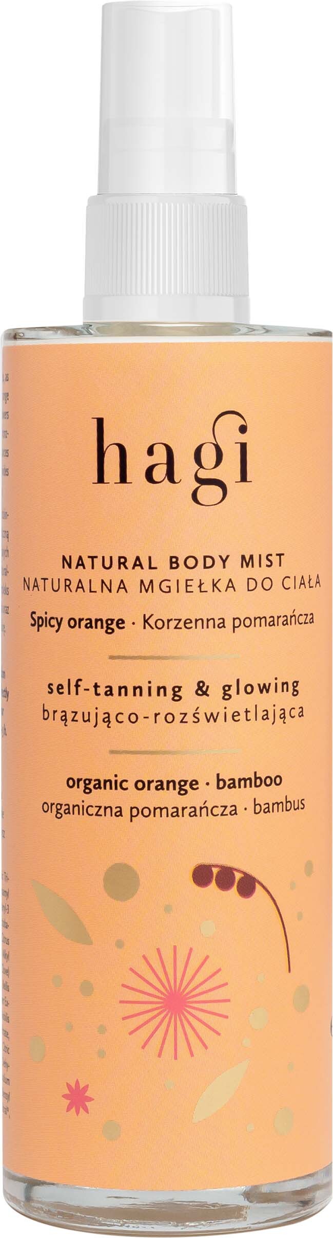Hagi Natural Bronzing Body Mist Spicy Orange 100 ml
