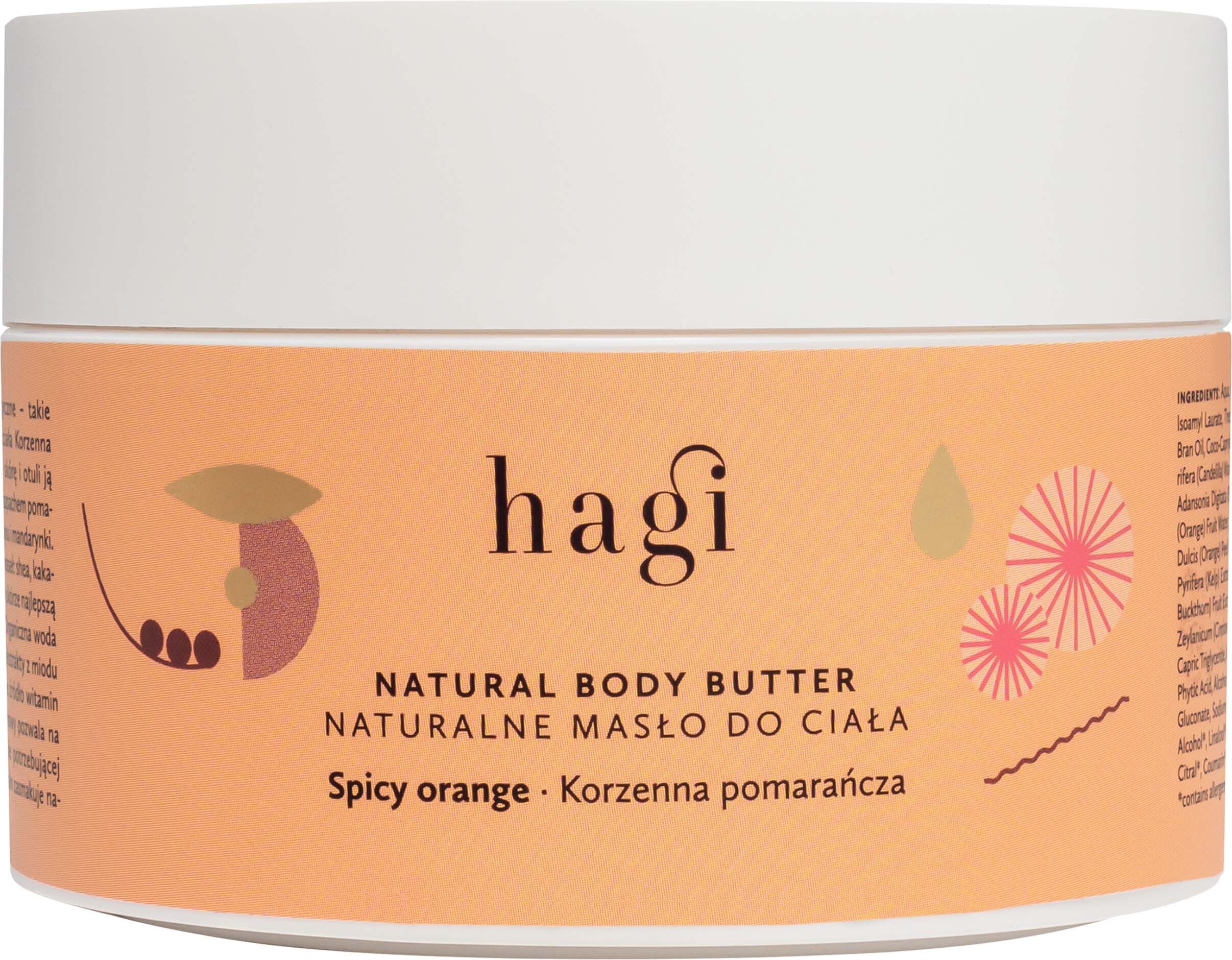 Hagi Natural Regenerating Body Butter Spicy Orange 200 ml