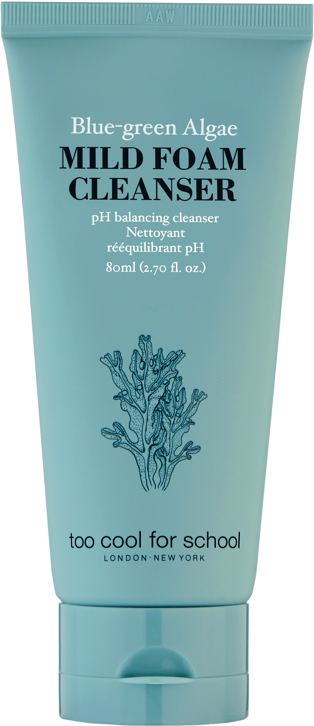 Too Cool For School Blue-Green Algae Mild Foam Cleanser 80 ml