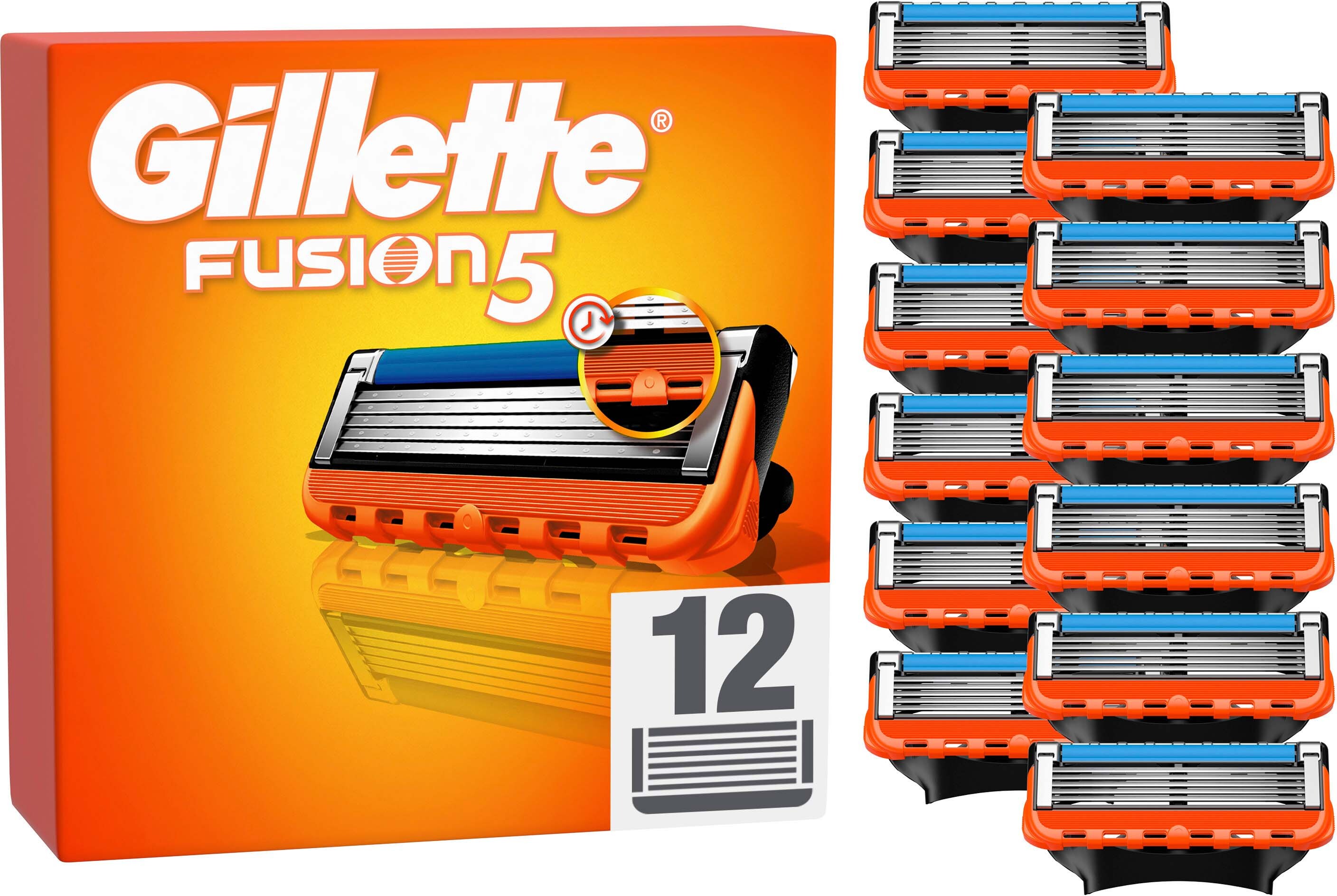 Gillette Fusion5 Razor blades for men 12 St.
