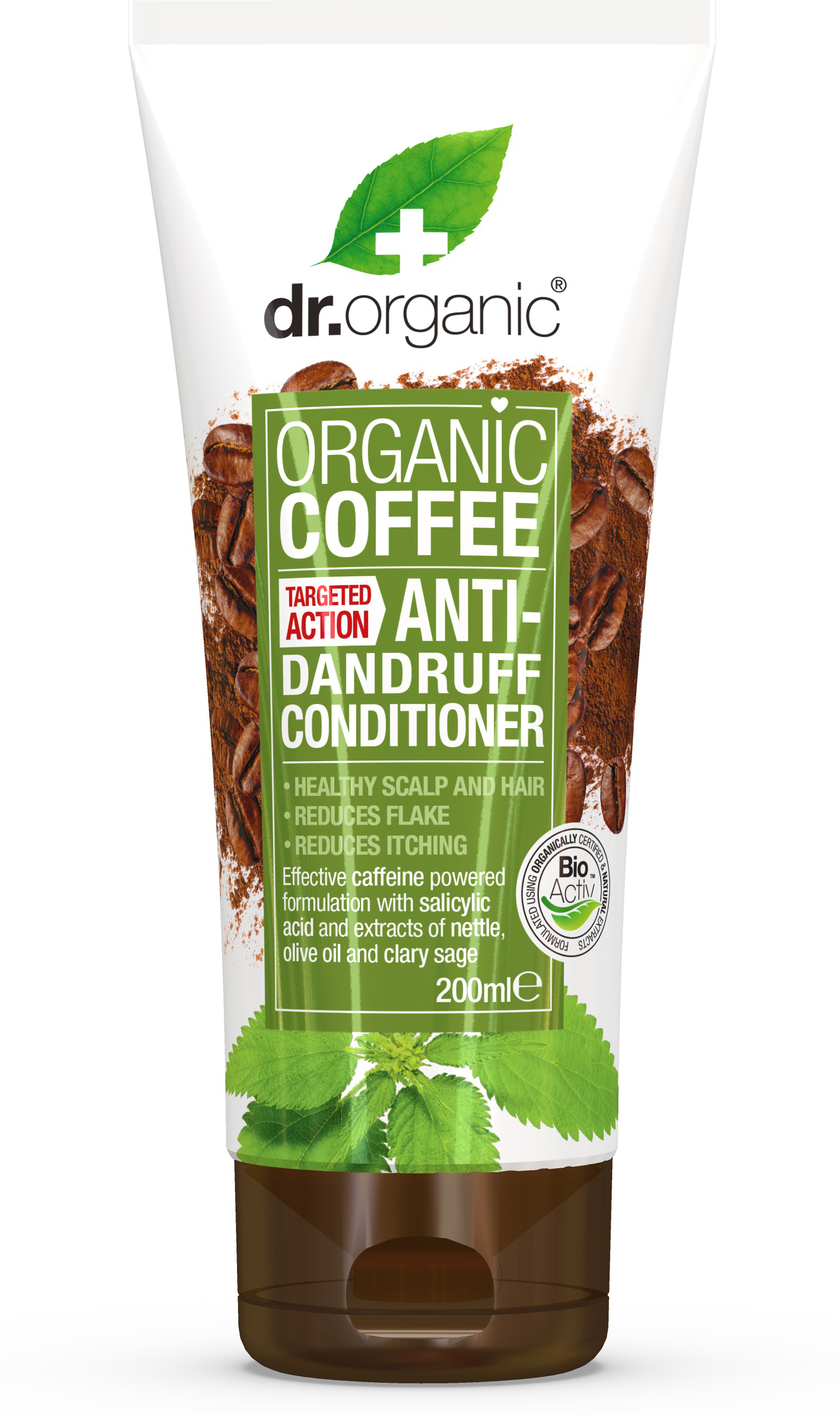 Dr. Organic Green Coffee Conditioner Dandruff 200 ml