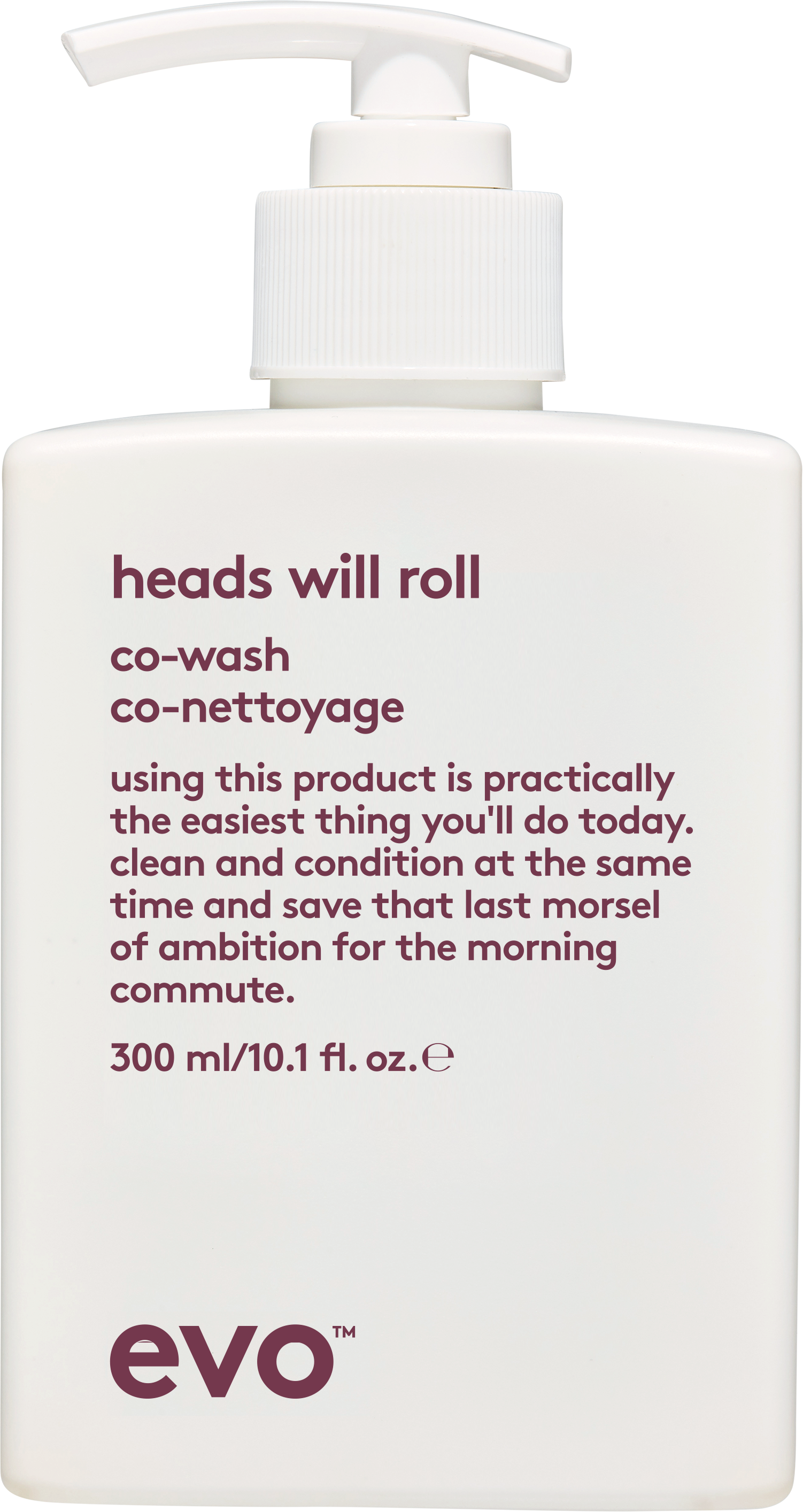 Evo Heads Will Roll Co-Wash 300 ml