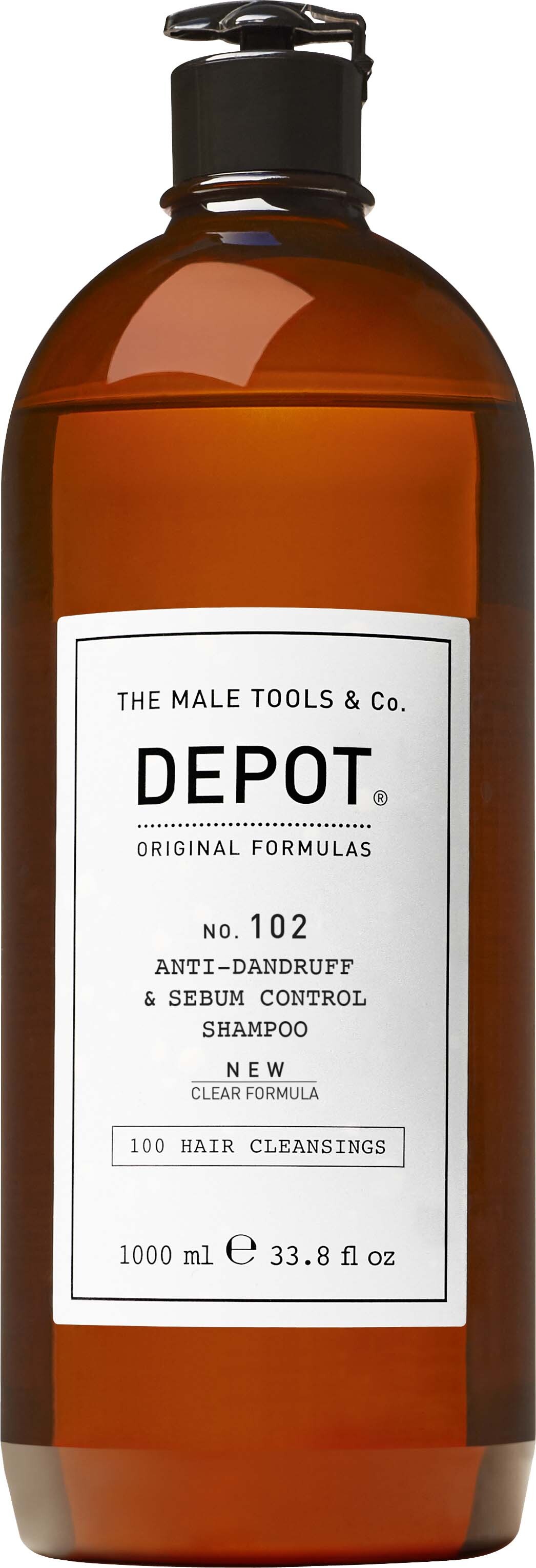 DEPOT MALE TOOLS No. 102 Anti-Dandruff & Sebum Control Shampoo 1